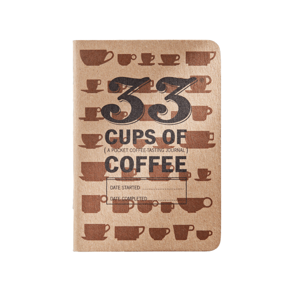 33 Cups of Coffee Tasting Journal Sightglass Edition